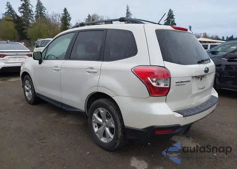 2014 Subaru Forester 2.5I Premium из США, поврежденный, VIN JF2SJAEC2EH436504